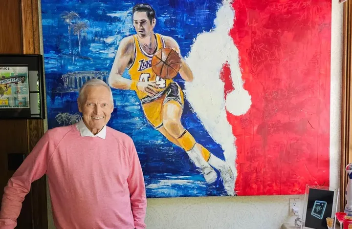 Jerry West, legenda NBA yang meninggal dunia pada Rabu (12/6/2024)/foto: IG Jerry West.