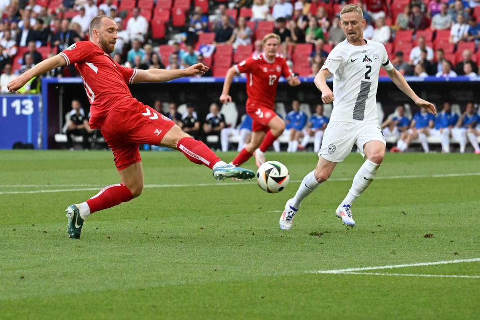 Slovenia vs Denmark di Piala Eropa 2024/Sumber uefa.com