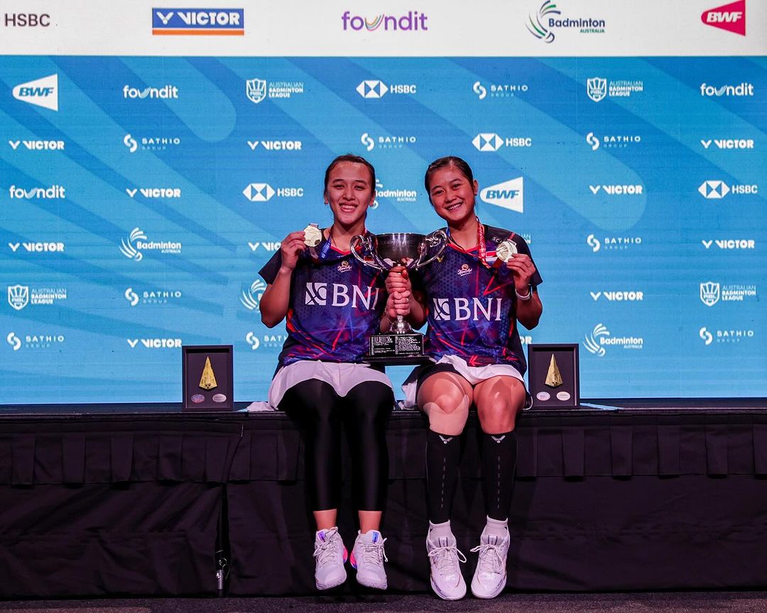 Febriana Dwipuji Kusuma/Amalia Cahaya Pratiwi Juara Australian Open 2024