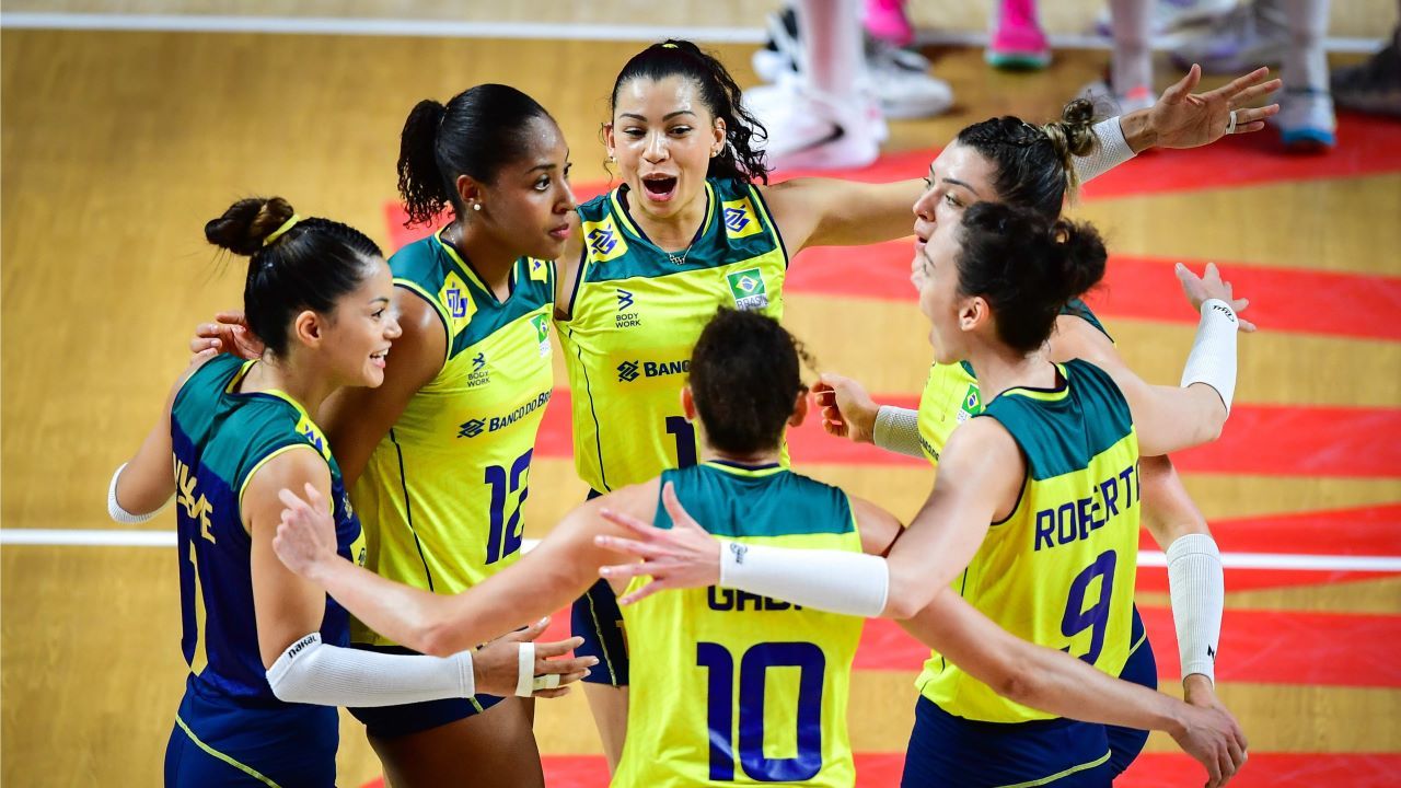 Voli Putri Brasil VNL 2024/ Volleyball World