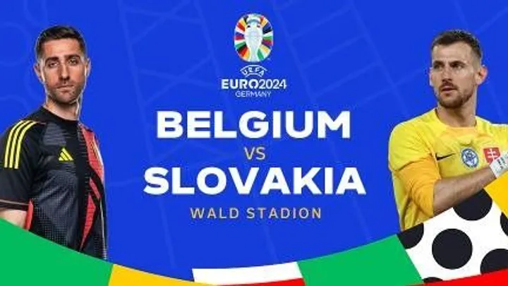 Belgia vs Slovakia di Piala Eropa 2024/Sumber Vision+