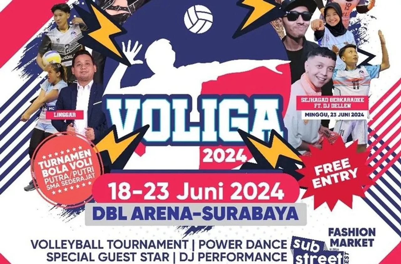 Jadwal Lengkap Voliga 2024, Turnamen Voli Tingkat Pelajar di Jatim