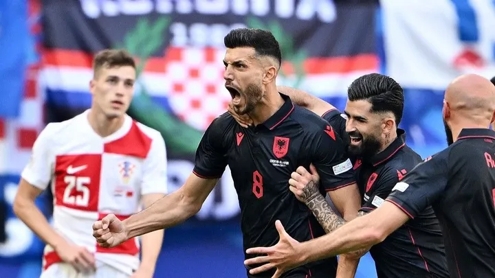 Kroasia vs Albania di Piala Eropa 2024