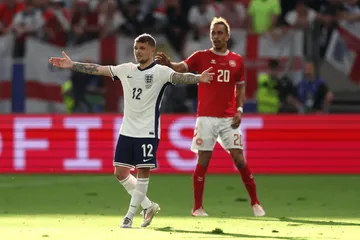Statistik Denmark vs Inggris, The Three Lions Diredam Tim Dinamit