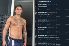 ryan garcia tinju.jpeg - Ryan Garcia mengumumkan dirinya pensiun dari ring tinju di tengah kontroversi penggunaan doping/foto: IG dan Twitter Ryan Garcia.