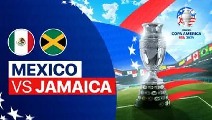 Meksiko vs Jamaika di Copa America 2024/Sumber Vidio.com