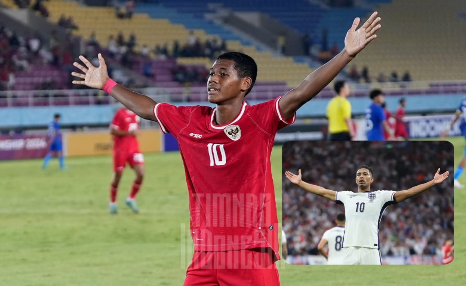 Fadly Alberto, pemain debutan di Timnas Indonesia U-16 saat lawan Singapura di Piala AFF U-16 2024/foto: PSSI.