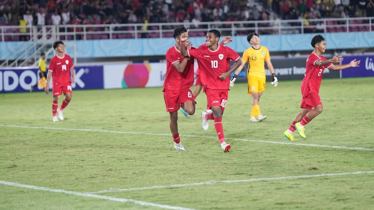 Link Live Streaming Piala AFF U-16: Indonesia vs Filipina, 19.30 WIB