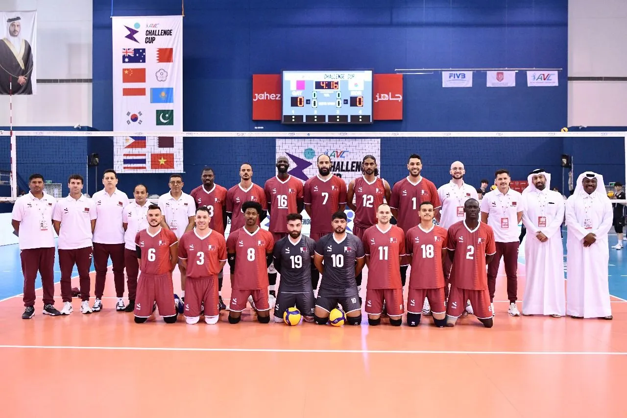Roster Timnas Voli Qatar di Challenger Cup 2024