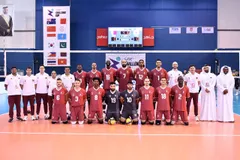 voli putra qatar.jpeg - Qatar akan berpartisipasi di Challenger Cup 2024 yang digelar pada 4-7 Juli 2024 mendatang/foto: AVC.