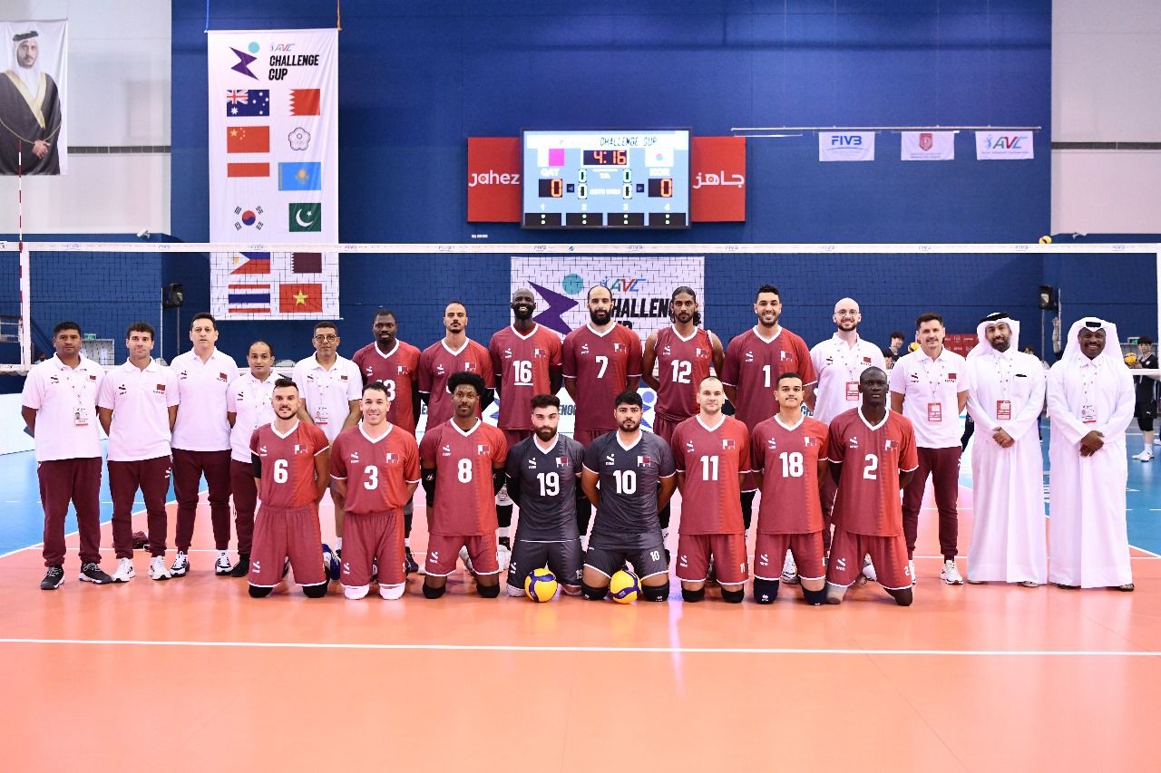 Qatar akan berpartisipasi di Challenger Cup 2024 yang digelar pada 4-7 Juli 2024 mendatang/foto: AVC.