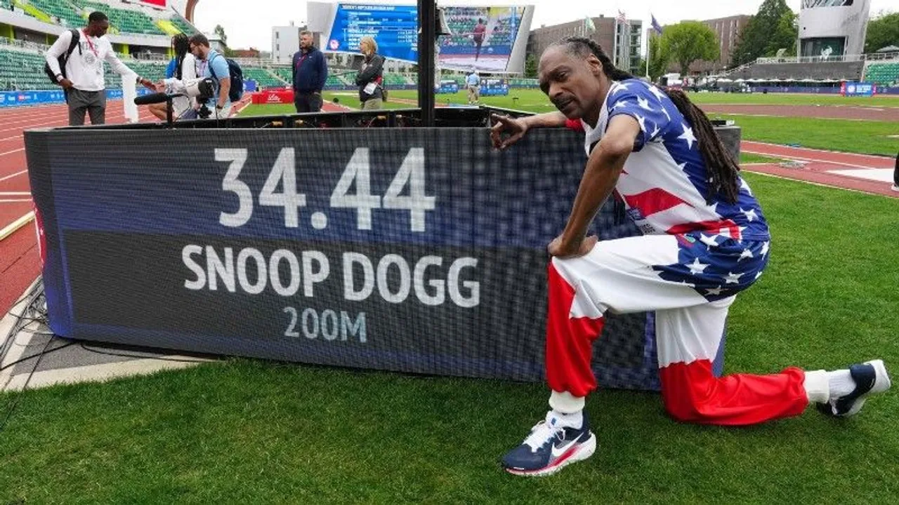 Snoop Dogg Lari di Uji Coba Olimpiade 2024: Tribute untuk Kobe Bryant