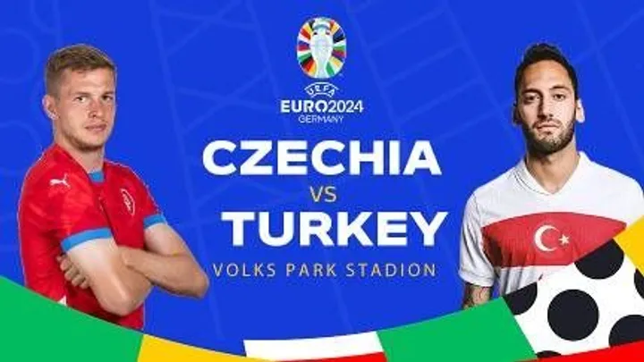 Ceko vs Turki di Piala Eropa 2024/Sumber visionplus