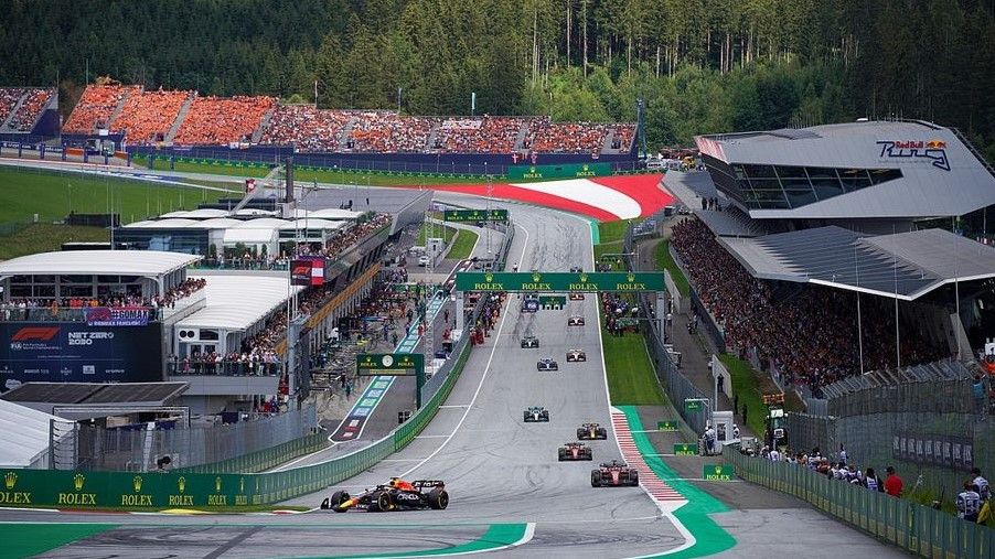 F1 GP Austria di Sirkuit Red Bull Ring