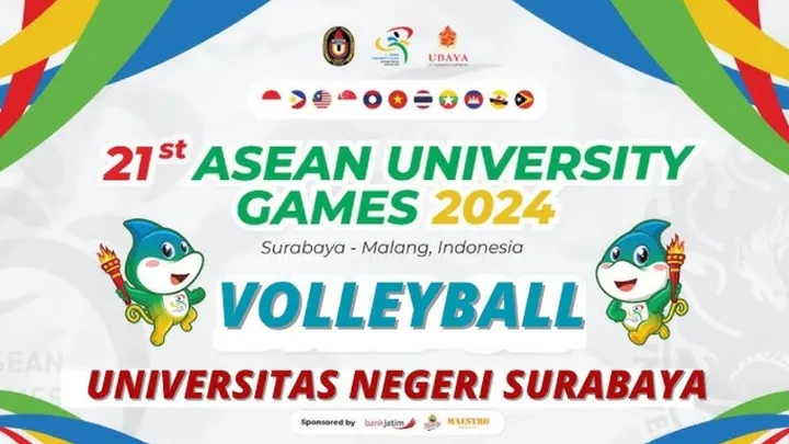 Roster Voli Putra Indonesia di ASEAN University Games 2024
