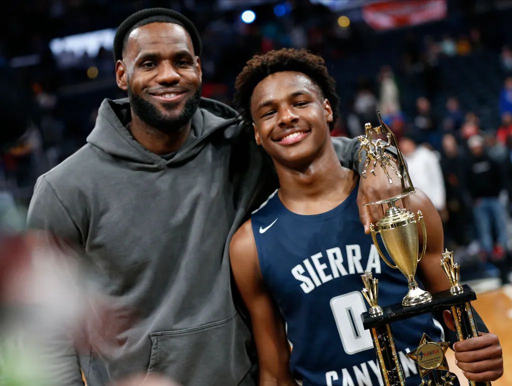 LeBron James dan Putranya, Bronny