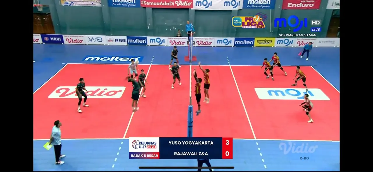 Link Live Streaming Semifinal Kejurnas Voli U-17: Yuso vs KBC