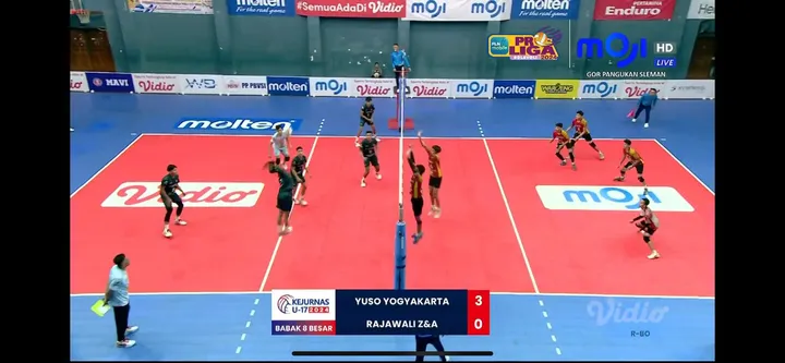 Link Live Streaming Livoli Divisi Utama 2024 Putra: TNI AU vs Yuso 