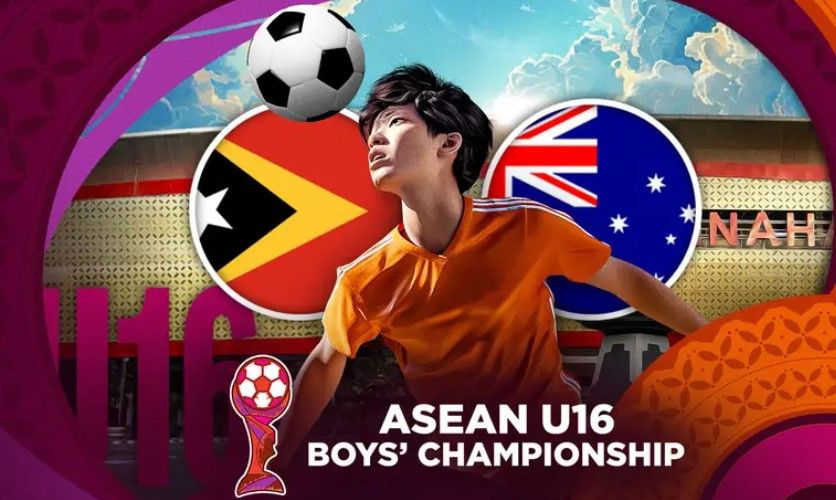 Timor Leste menghadapi Australia di laga pamungkas Grup C Piala AFF U-16 2024, Sabtu (29/6/2024).