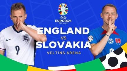 Inggris vs Slovakia di Piala Eropa 2024/Sumber visionplus