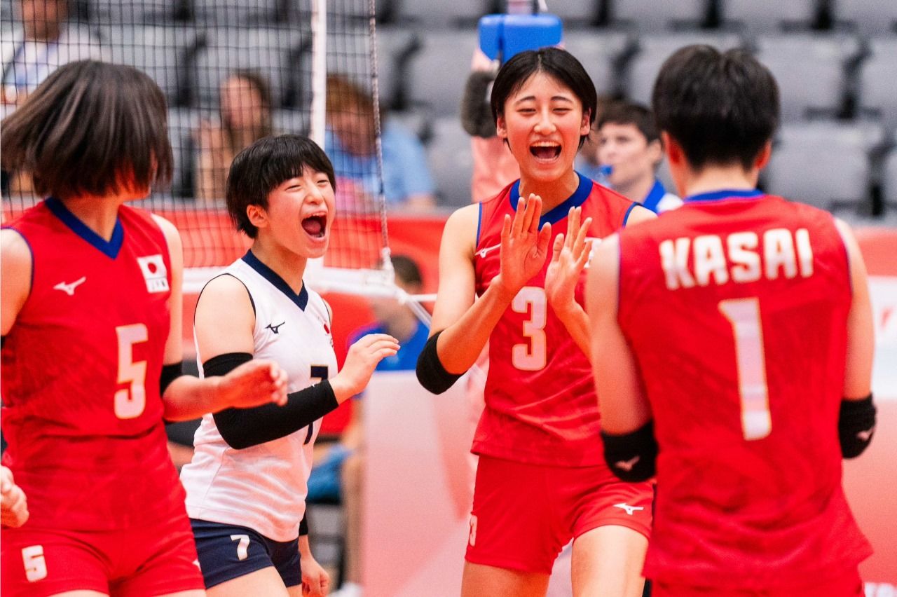 Roster Jepang yang akan berpartisipasi di Kejuaraan Voli Asia U-20 2024/foto: Volleyball World.