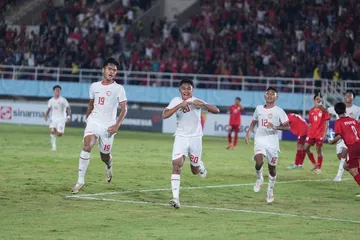 Statistik Babak 1 Indonesia vs Australia: Garuda Main dengan 10 Pemain