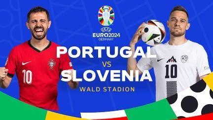 Portugal vs Slovenia di Piala Eropa 2024/Sumber visionplus