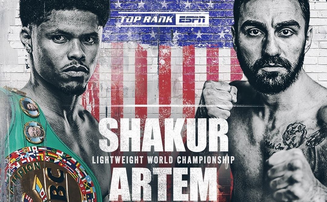 Shakur Stevenson vs. Artem Harutyunyan/Sumber IG @shakurstevensonboxing