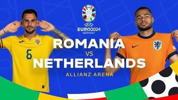 Rumania vs Belanda di Piala Eropa 2024/Sumber visionplus