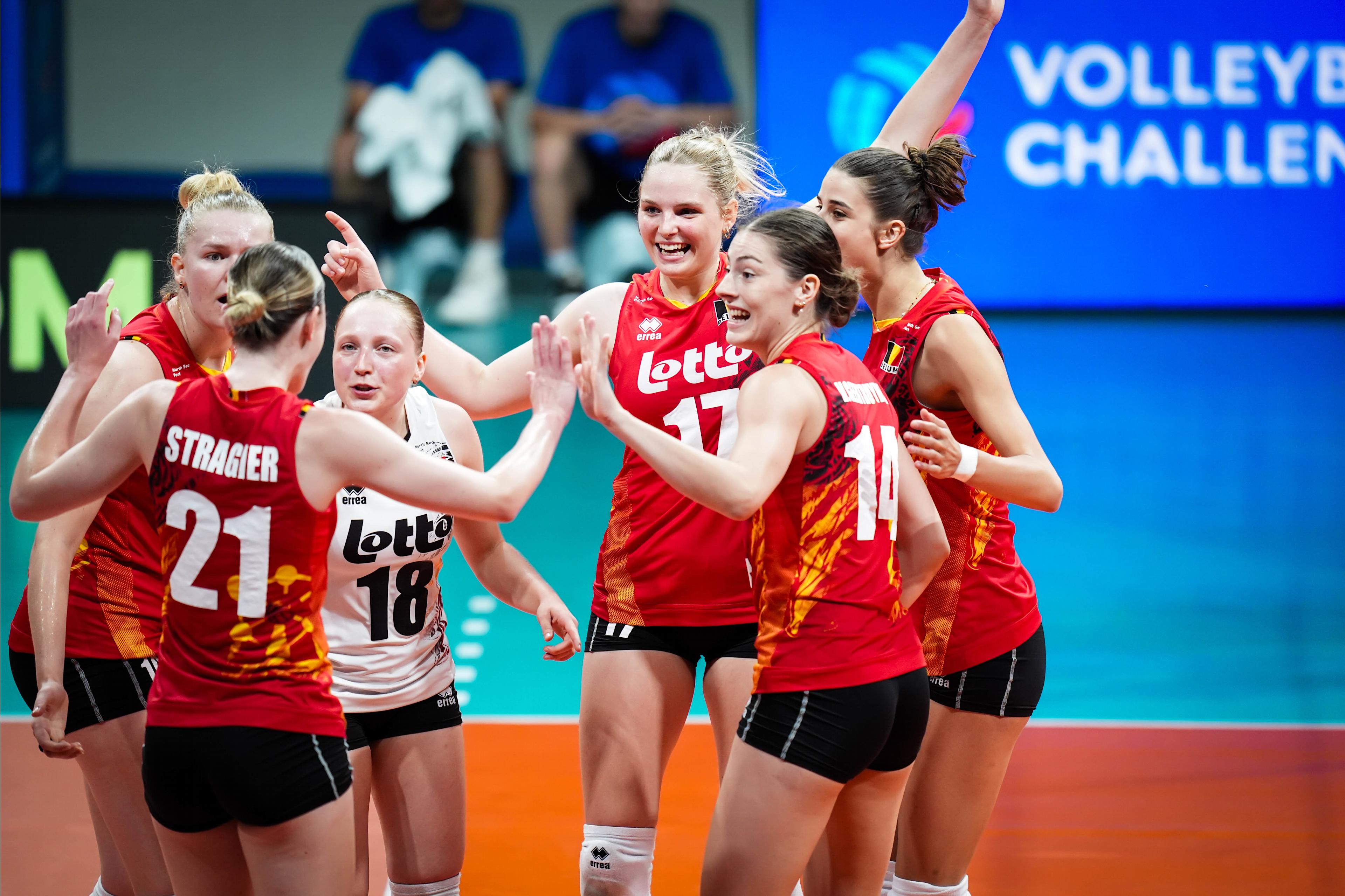 Voli putri Belgia di Challenger Cup 2024/ Volleyballworld