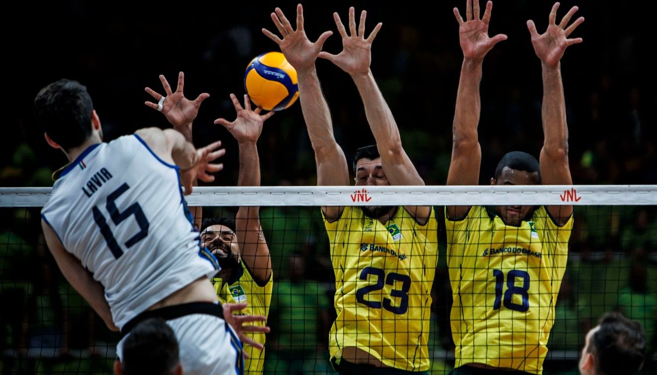 Italia akan berhadapan dengan Brasil di hari pertama Olimpiade 2024 Paris/foto: Volleyball World.