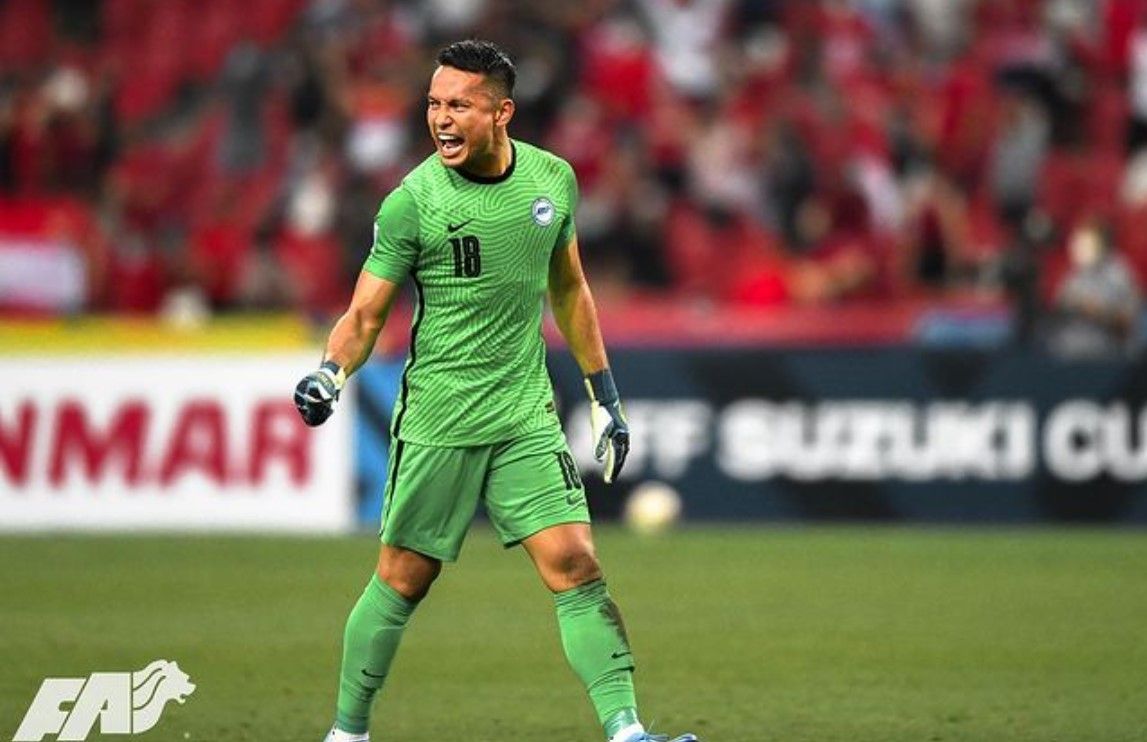 Hassan Sunny, kiper Singapura yang donasi Rp165 juta ke Muhammadiyah/foto: IG Hassan Sunny.