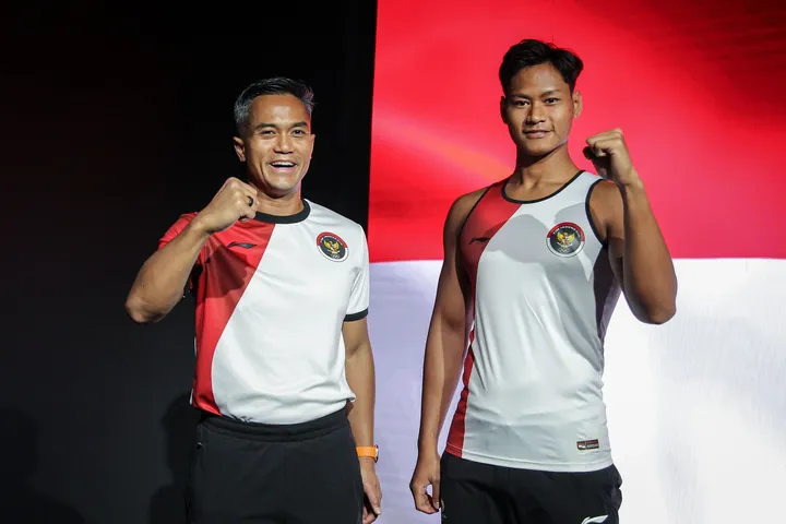 Jersey Indonesia di Olimpiade Paris 2024