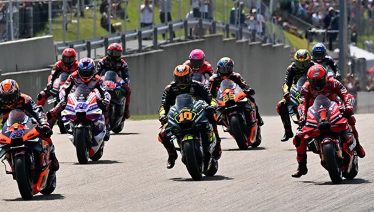 Sprint Race MotoGP Jerman 2024 di Sirkuit Sachsenring dimulai pada Sabtu (6/7/2024) pukul 20.00 WIB/foto: MotoGP.