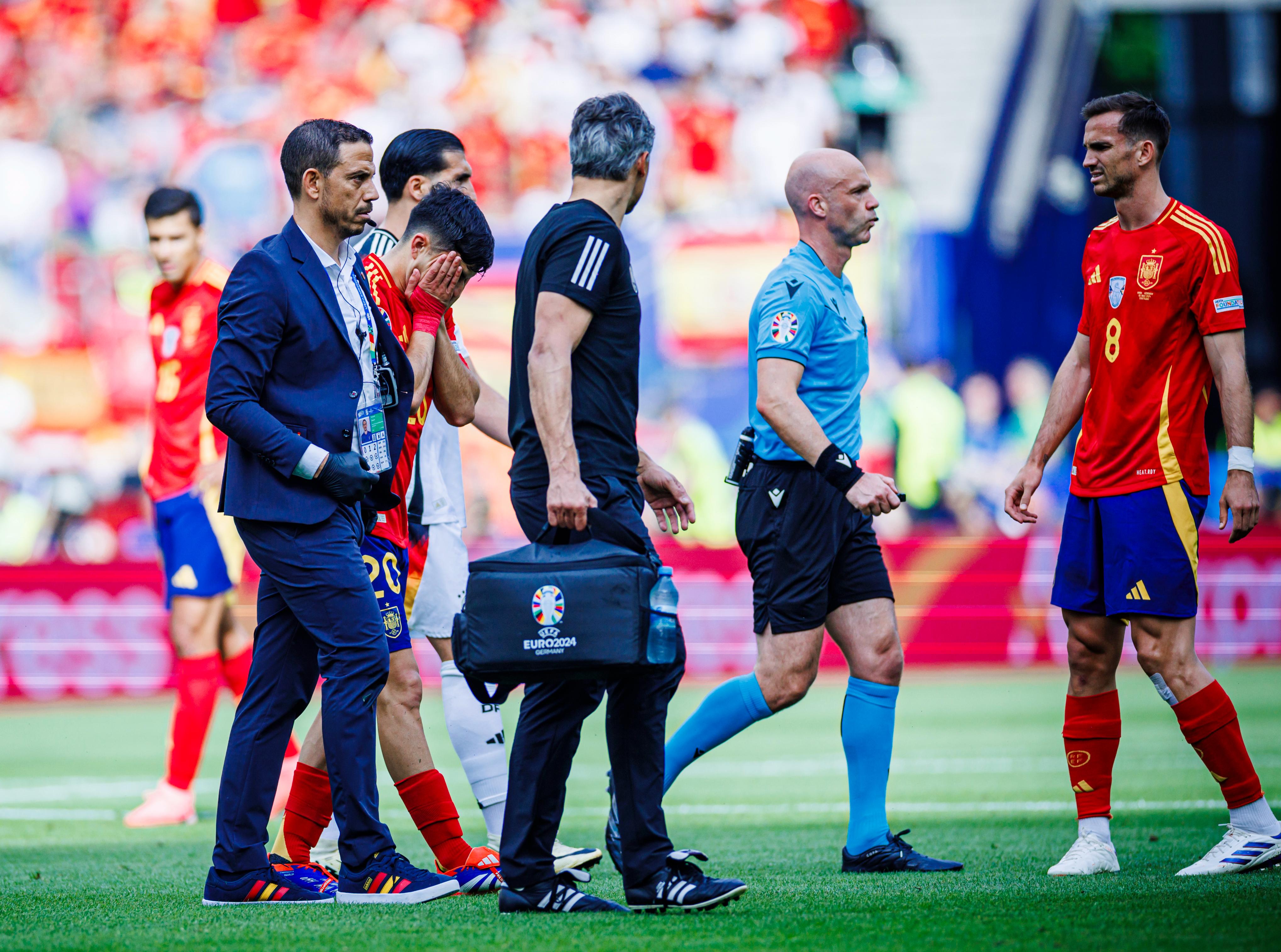 Tekel Toni Kroos di laga Spanyol vs Jerman perempat final Piala Eropa atau Euro 2024 pada Jumat (5/7/2024) lalu rupanya berakibat fatal bagi Pedri.