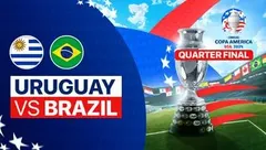 Link Live Streaming Copa America 2024: Uruguay vs Brasil, 08.00 WIB