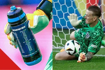 Contekan Arah Tendangan Pemain Swiss di Botol Jordan Pickford.jpg