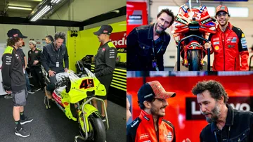 Keanu Reeves Datang ke MotoGP di Jerman - Keanu Reeves Datang ke MotoGP di Jerman