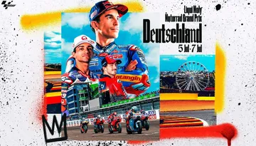 Race MotoGP Jerman 2024 di Sirkuit Sachsenring digelar pada pukul 19.00 WIB/foto: MotoGP.