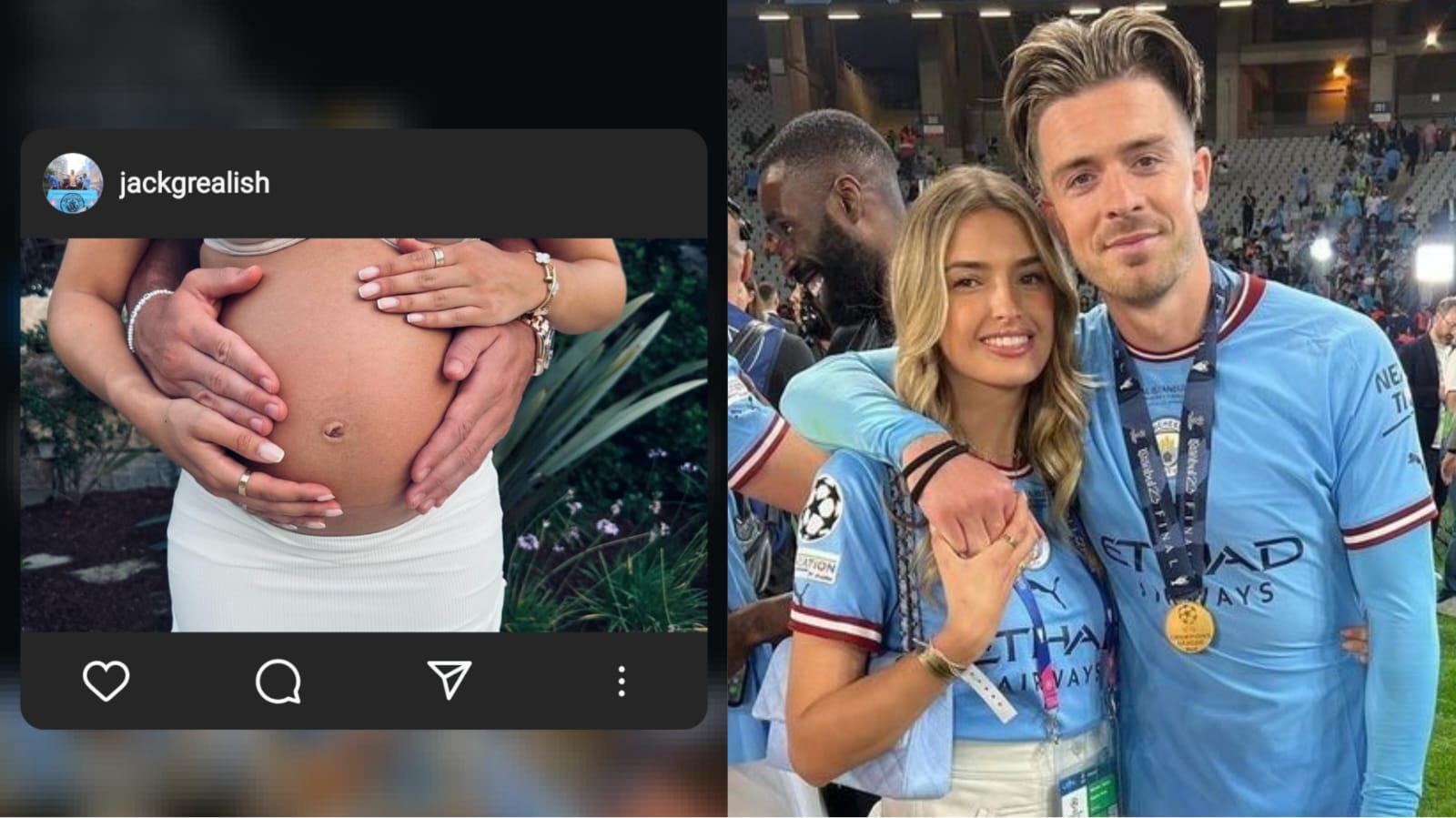 Jack Grealish dan Sasha Attwood Menantikan Anak Pertama