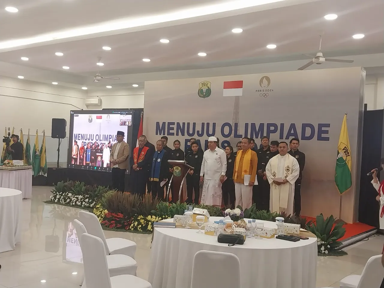 Jelang Olimpiade Paris 2024, PBSI Gelar Doa Bersama