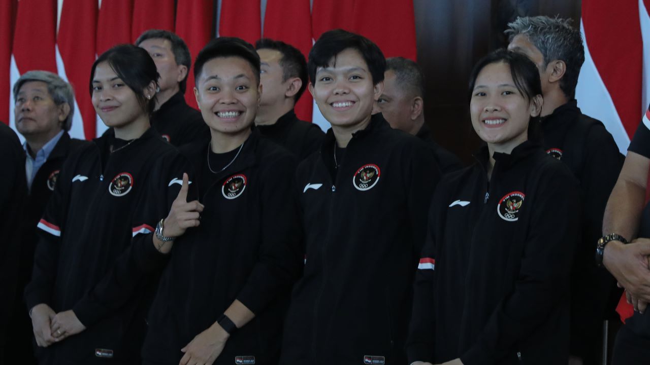 pemain bulutangkis putri Indonesia di Olimpiade Paris 2024/Humas PBSI 