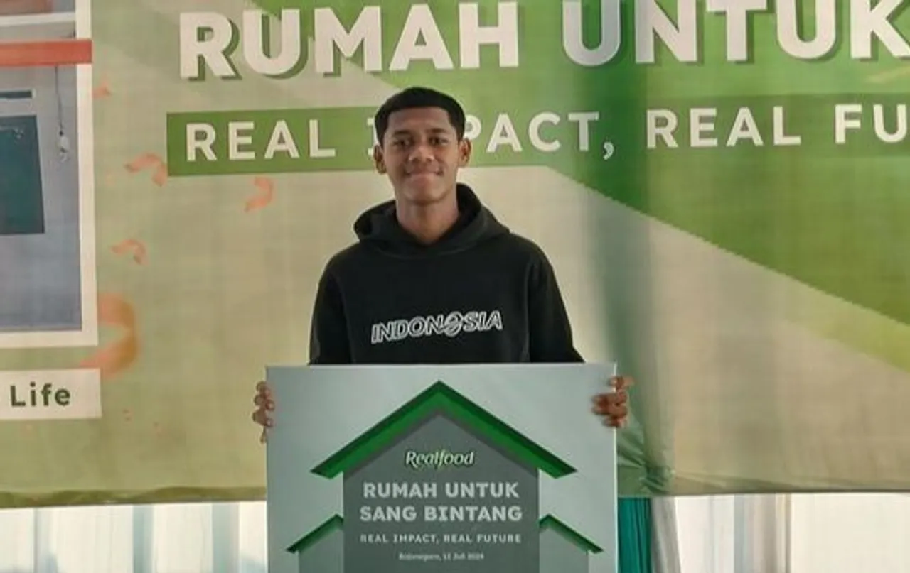 Layaknya Pratama Arhan, Realfood Beri Hadiah Rumah ke Fadly Alberto