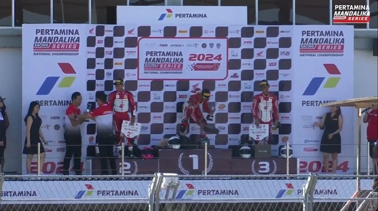 Hasil Race 1 Mandalika Racing Series Putaran 3, ini Posisi Veda Ega