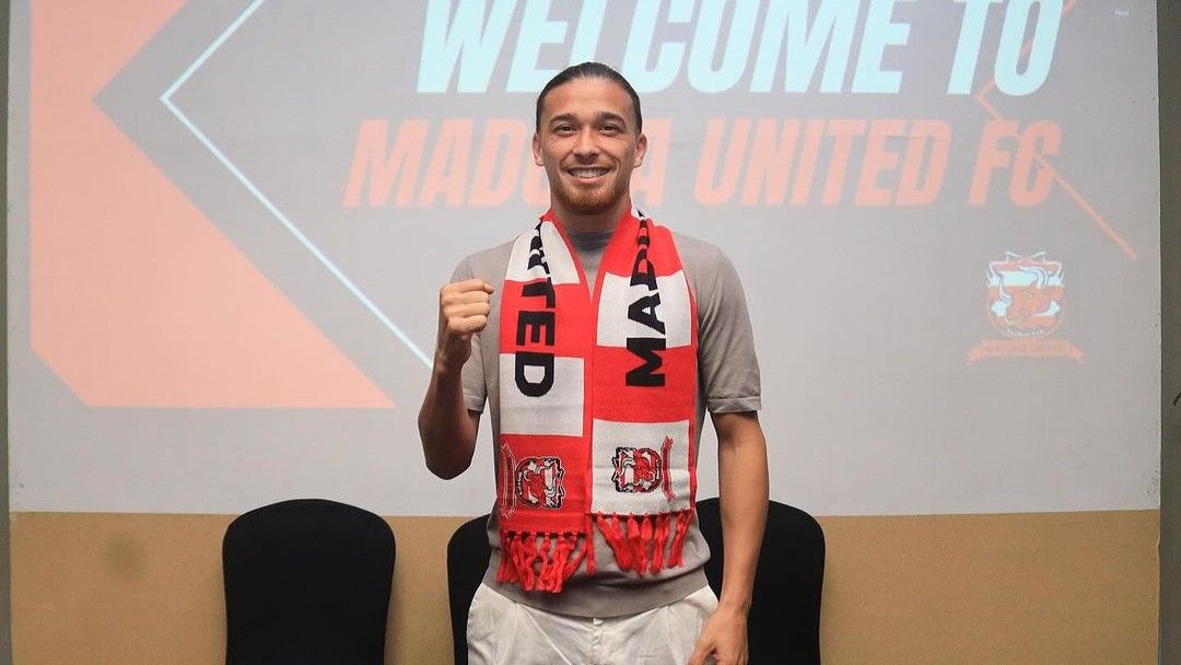 Jordy Wehrmann, Pemain Keturunan Madura United di Liga 1 2024/2025 