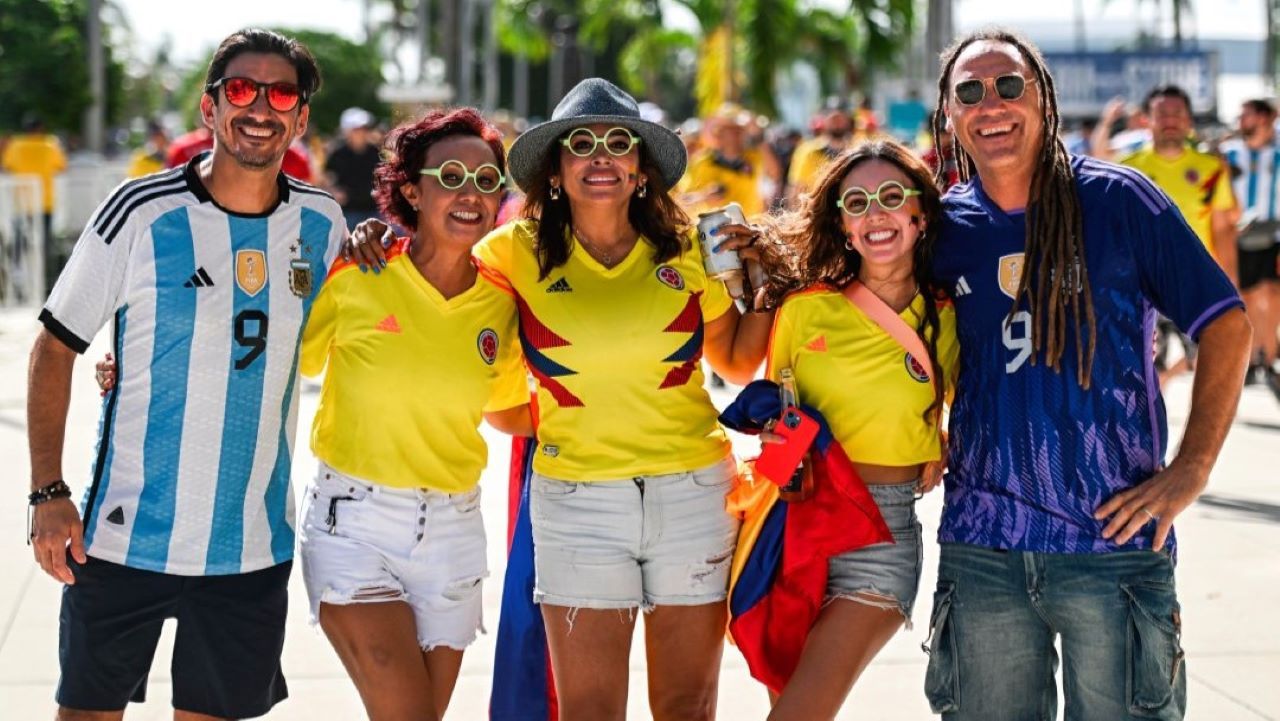 Fans Copa America 2024 final/ X CONMEBOL Copa America