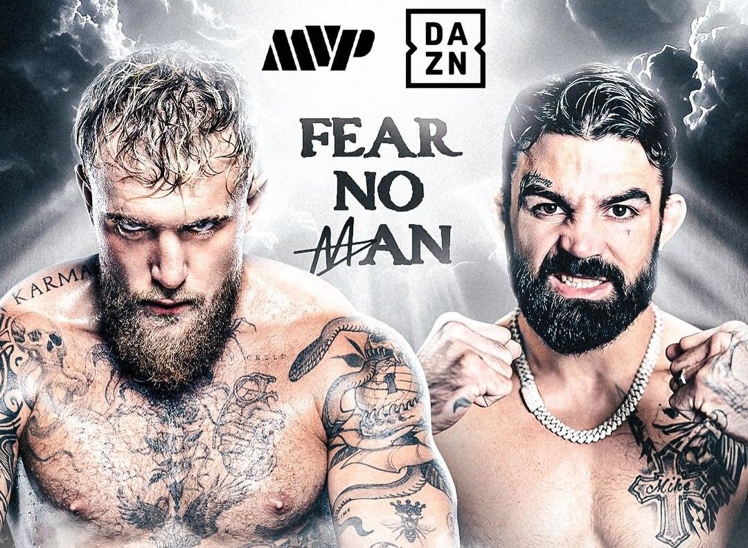 Jake Paul vs Mike Perry/Sumber IG @dazn @mvp