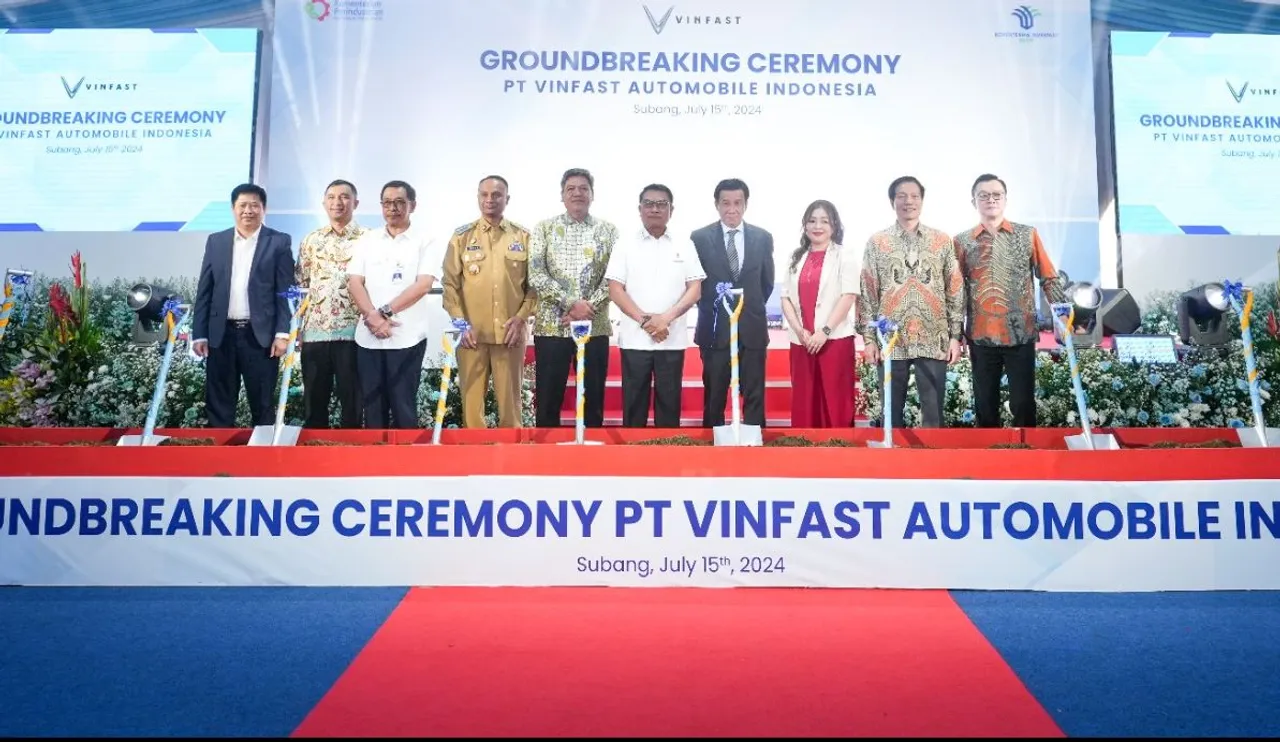 VinFast Resmikan Pembangunan Pabrik di Indonesia