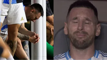 Lionel Messi Nangis Brutal Gegara Cedera Ankle Parah