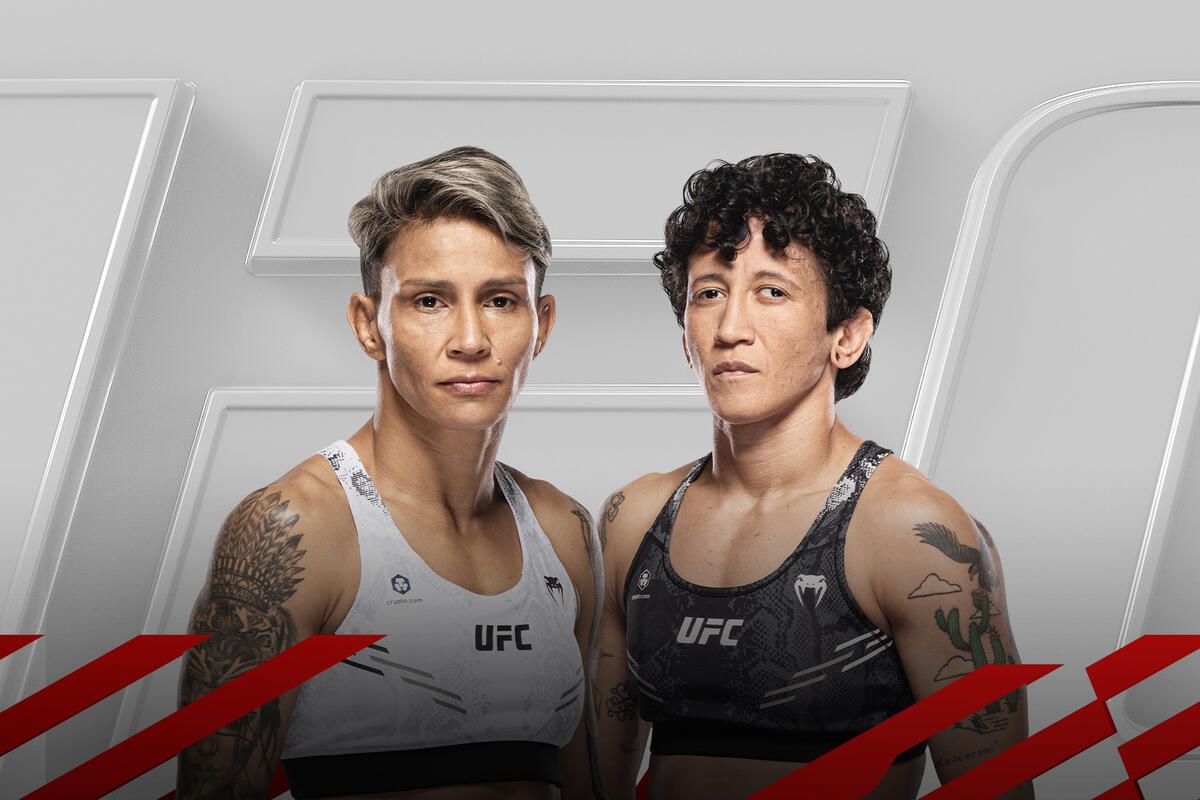 Amanda Lemos vs Virna Jandiroba di UFC Vegas 94/Sumber ufc.com